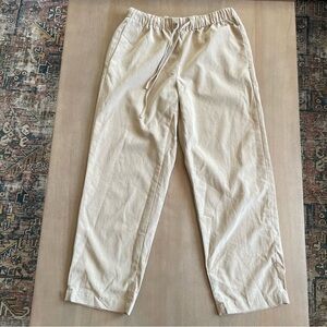 Babaton Tan Khaki Drawstring Pants